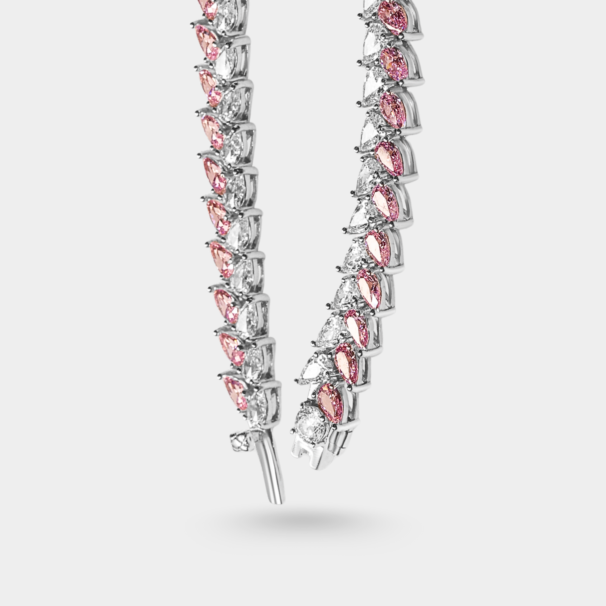 Fern Petals Tennis Bracelet