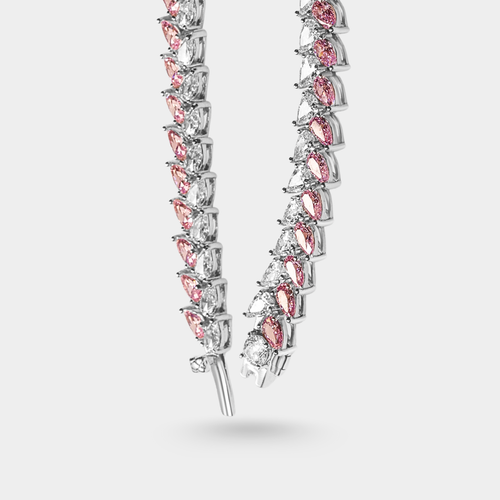 Fern Petals Tennis Bracelet