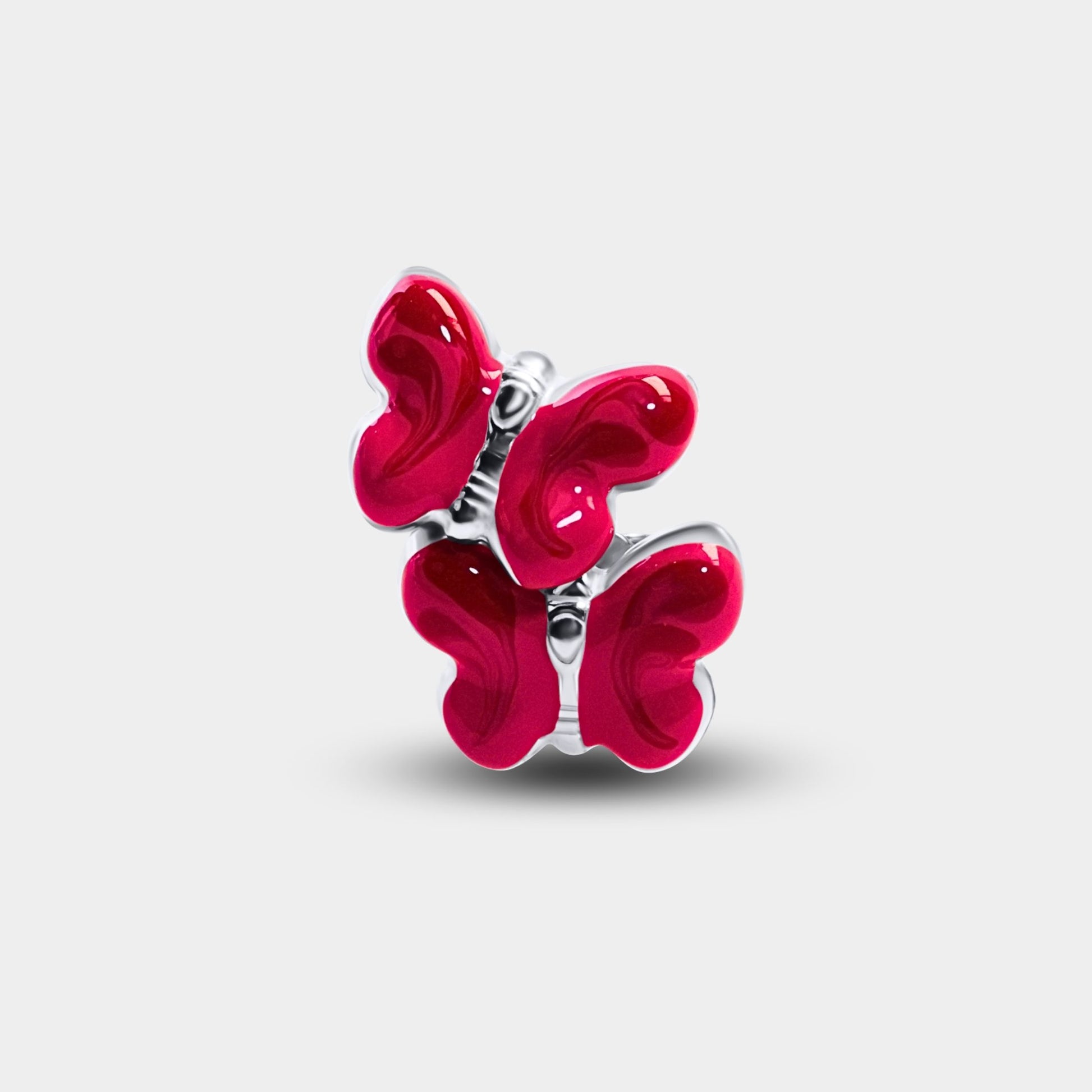 Pink Butterfly Earrings