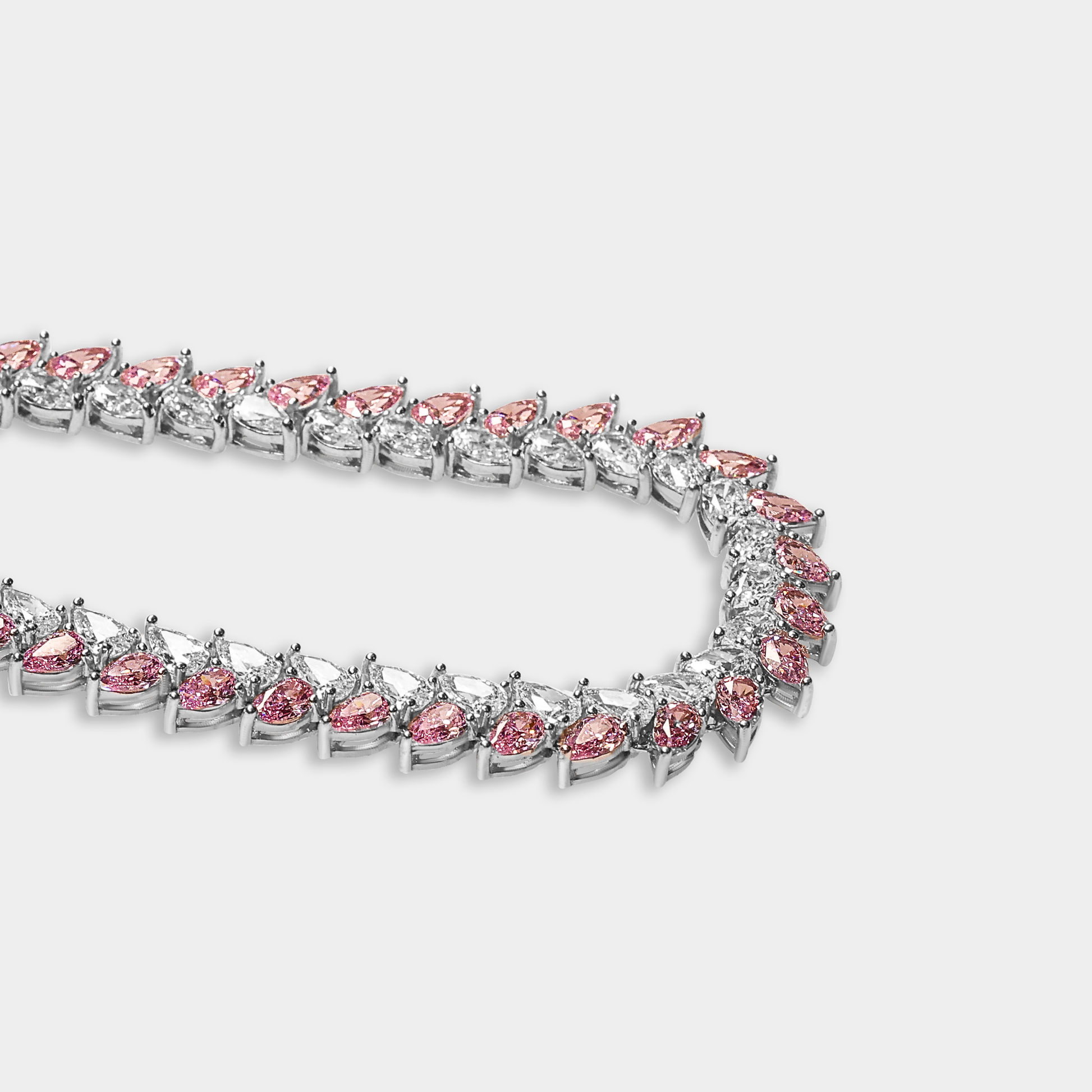 Fern Petals Tennis Bracelet