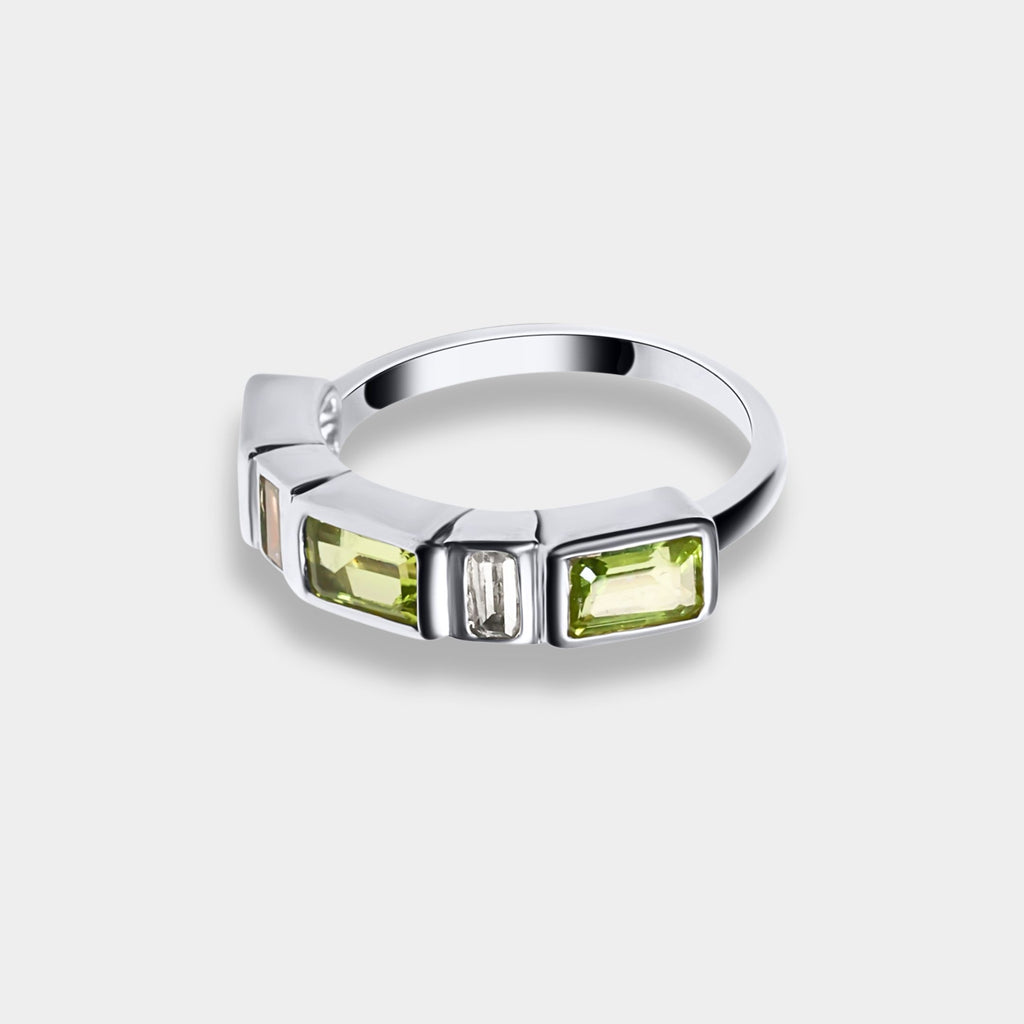 Olivine Agape Ring
