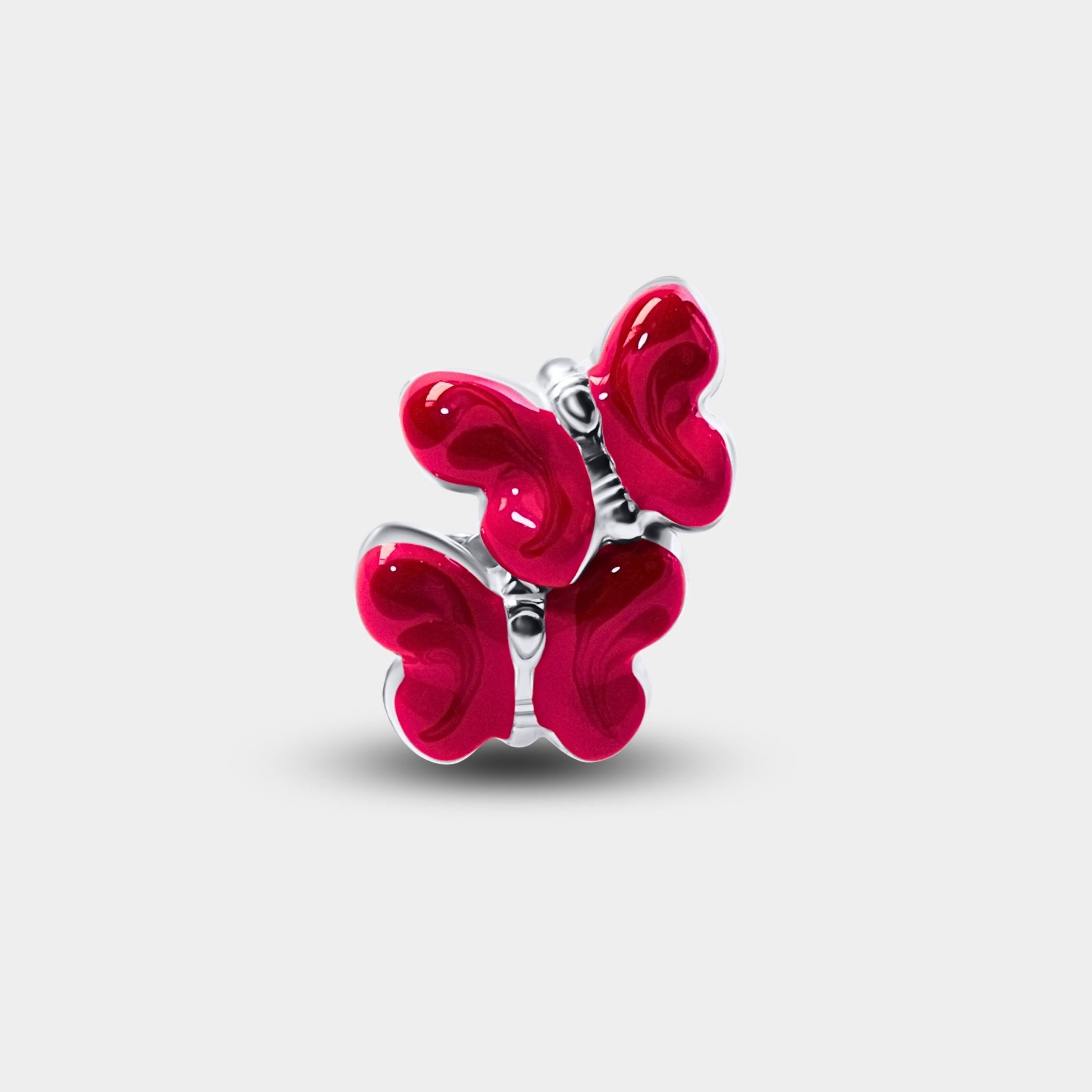 Pink Butterfly Earrings