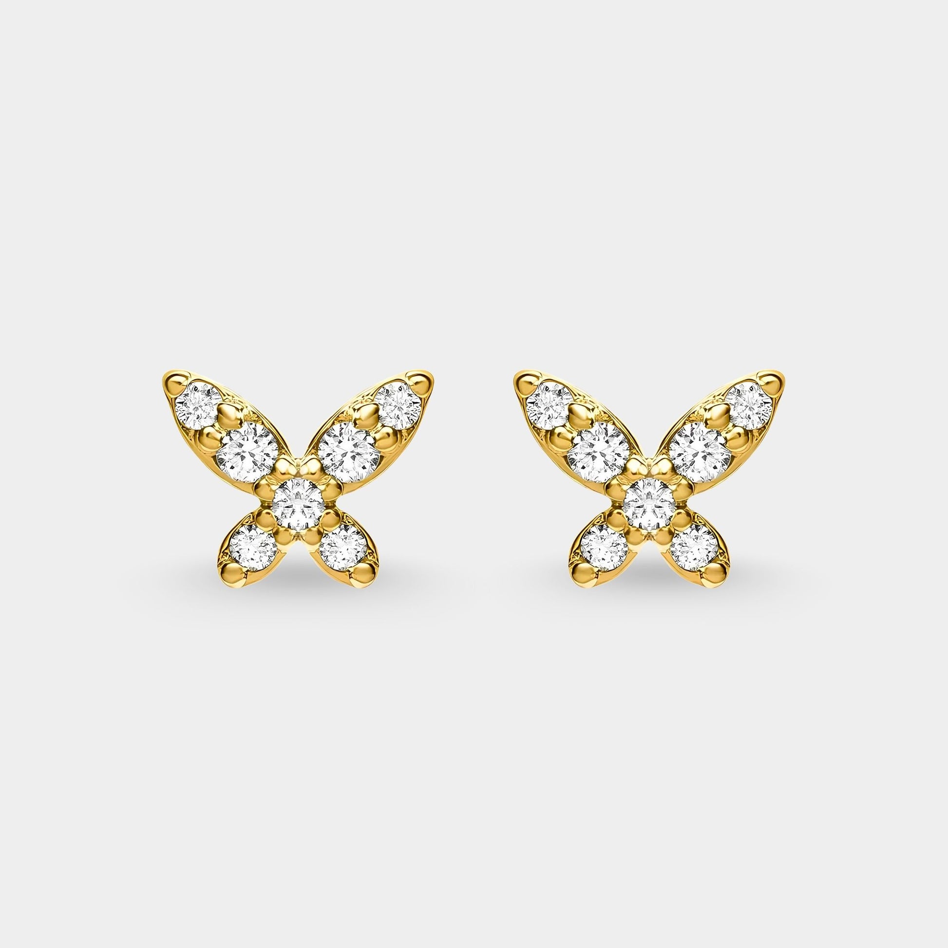 French Butterflies Earrings